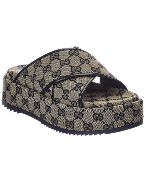 gucci sandal gg|gucci unisex sandals.